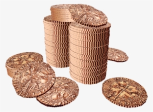 Pile Of Bronze Coins - Bronze #2898758