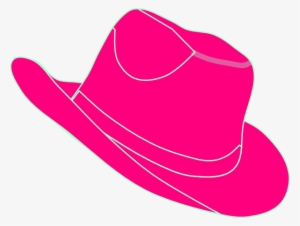 Pink Cowgirl Hat Clip Art At - Hat #2898840