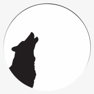 Wolf Moon 2 Gobo Projected Image - New Years Eve Super Moon #2898959