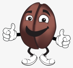 We Roast Hundreds Of Pounds Every Week - Coffee Bean Cartoon Png #2899059