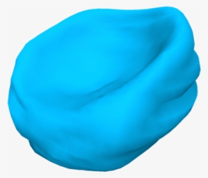 Cyan Beanbag - Blue Bean Bag Png #2899167