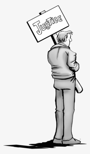 Man With Justice Sign Png - Jpeg #2899416