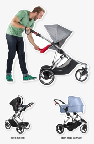 Dash Parent Facing Seat 555 - Phil And Ted Dash Pram #2899515