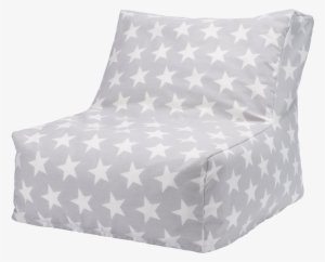 Washable Bean Bag Chair, Grey Star - Great Little Trading Co Washable Bean Bag Chair #2899592