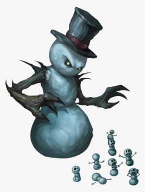Evil Snowman Transparent Png #290469