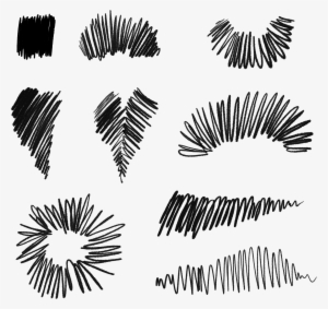 Free Download ~ Commercial Use Scribble Elements In - Portable Network Graphics #290609