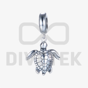 S517 Green-turtle - Charms Pandora Tortue #290676