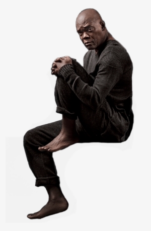 Samuel L Jackson Sitting - Samuel L Jackson Png #291198