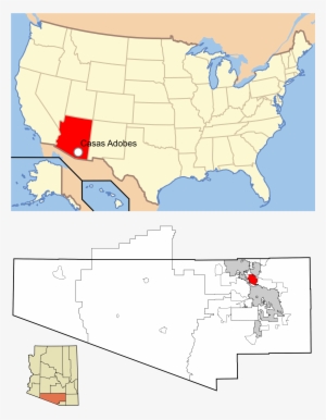 2000px Pima County Arizona Usa Casas Adobes Highlighted #291217