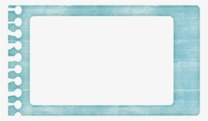 Blue Notebook Paper Frame - Parallel #291287