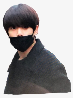 Jungkook Bts Black Jimin V Taehyung Ros - Jungkook With Mask Png #291409 Jungkook Bts Black Jimin V Taehyung Ros - Jungkook With Mask Png #291409