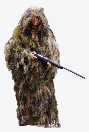 Drawn Snipers Ghillie Suit - Ghillie Suit #291477