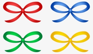 Christmas - Birthday Ribbon Clip Art Png #291538