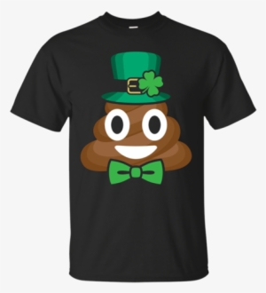 Leprechaun Poop Emoji Funny St Patricks Day Apparel - Playeras De Cumpleaños Emoji #291747
