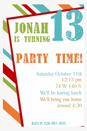 Free Printable Birthday Party Invitation Templates - Teen Boy Birthday Invitation Template #292075