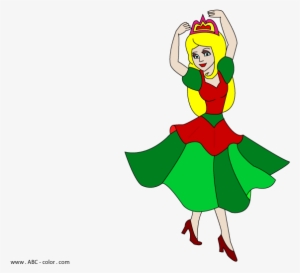 Dance-princess Raster Painting - Dance #292124