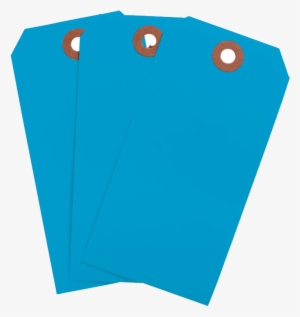 Brady Blank Paper Tag Range Blue - Art Paper #292393