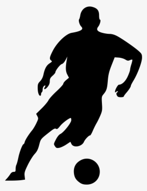 Big Image - Soccer Player Silhouette Png - Free Transparent PNG ...