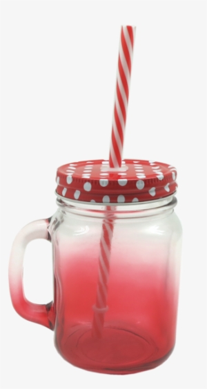 Zb Mason Jar In Red Gradient - Mason Jar #293913