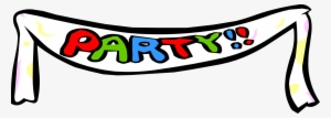 Party Banner - Party Banner Png #294201