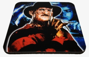 Freddy Krueger Drink Coaster - Krueger Throw Pillow Cover With Insert (16" X 16") #294365