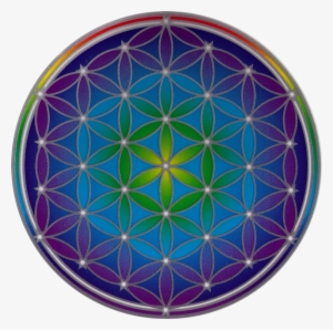 Flower Of Life - Flower Of Life Window Sticker Decal 5 Circular #294654