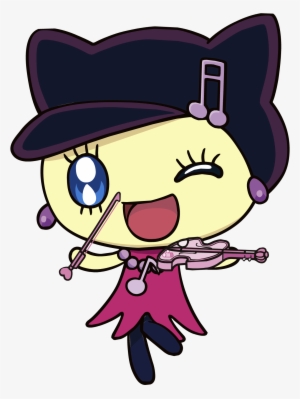 Melodytchi Playing The Violin Png - Tamagotchi Lovelin #294789