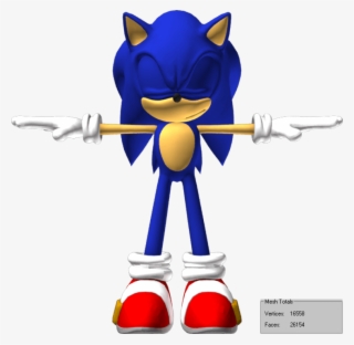 Sonic With Eyes Closed #294842