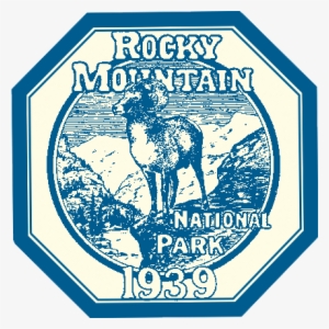 Rocky Mountain National Park Vintage Png - National Park Fee Stickers #295178