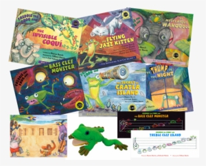 Homeschool Bundle - Freddie The Frog And The Invisible Coqui - Book & #295179