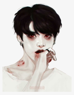 Report Abuse - Fanart Jungkook Vampire #295464