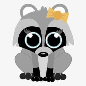 Cute Raccoon Svg Cut File For Scrapbooking Raccoon - Cute Raccoon Cartoon Png #295808