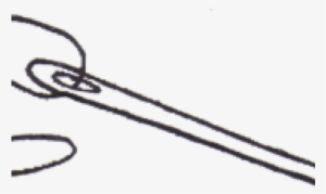 Sewing Needle Png Transparent Images - Needle Clipart Black And White #295849