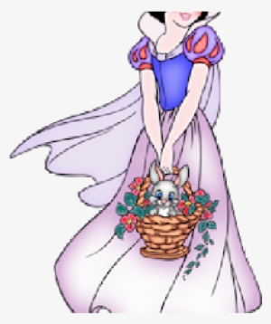 Snow White Clipart Snow Fall - Cartoon #296241