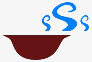 Original Png Clip Art File Soup Bowl With Steam Svg #296530