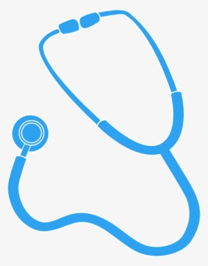 Small - Blue Stethoscope Clipart #296584