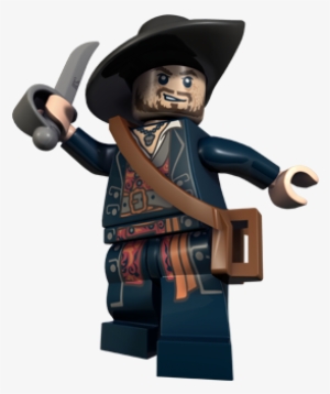 Lego Barbossa Pirate - Lego Pirates Of The Caribbean Hector Barbossa Minifigure #296867