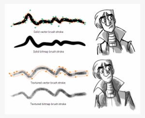 Note Should You Choose To Draw On Bitmap Layers, Or - Vector Storyboard #296980