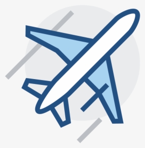 Png Transparent Download Luggage Clipart International - Plane Simple Drawing #297129