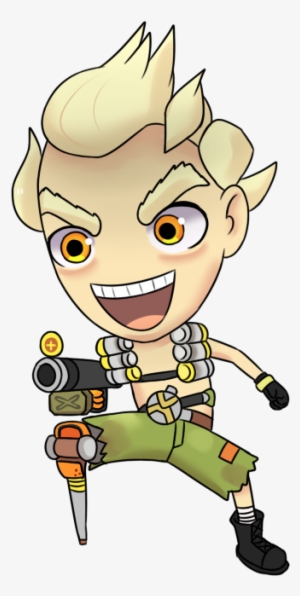 Jpg Fan Art Chibi Junkrat Overwatch Welcome To - Drawing #297899