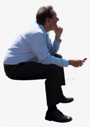 Dscf5554 - Old Man Sitting Png #297988