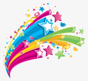 Estrellas 3d Png Banner - Colorful Stars #298029