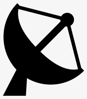Png File - Satellite Dish Silhouette #298212