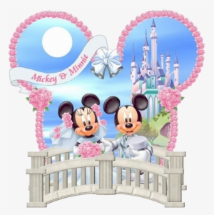 Disney Castle Clipart 2 - Mickey And Minnie Castle Clipart #298717