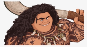 Maui Demigod Art Clipart Moana Maui Māui - Maui Fan Art #298815