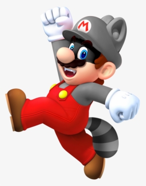 Super Mario Raccoon Png Image - Raccoon Mario #299650