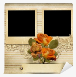 Vintage Gorgeous Background With A Polaro - Photograph #2900323