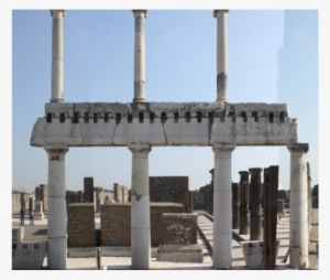 Two Storey Colonnade With Multi Drum Columns And Multi - Pompeii #2900366