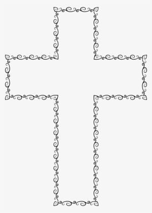 Vintage Flourish Cross 2 Jpg Royalty Free Download - Vintage Cross Png #2900681