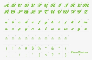 Font Miss Hanna Preview - Krinkes Decor Personal Ttf #2901027